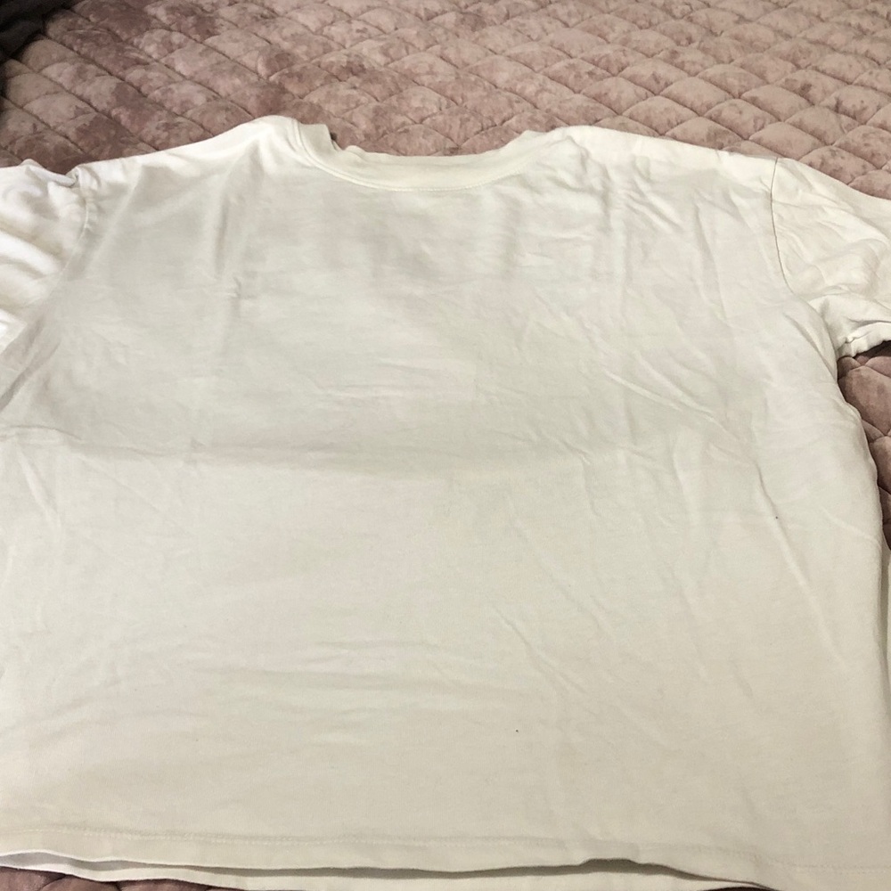 Essentials plain white tee